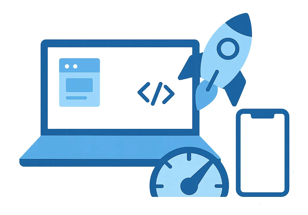 制作 独自テーマで軽量に構築。スマホ最適・高速表示。